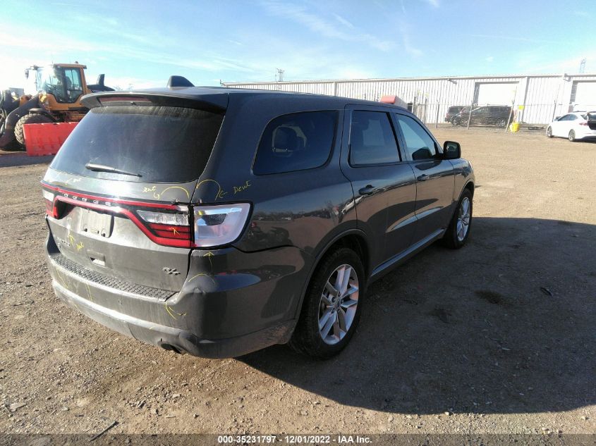 2021 DODGE DURANGO R/T VIN: 1C4SDJCT0MC642022