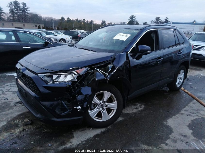 2021 TOYOTA RAV4 XLE VIN: 2T3P1RFV0MW236233