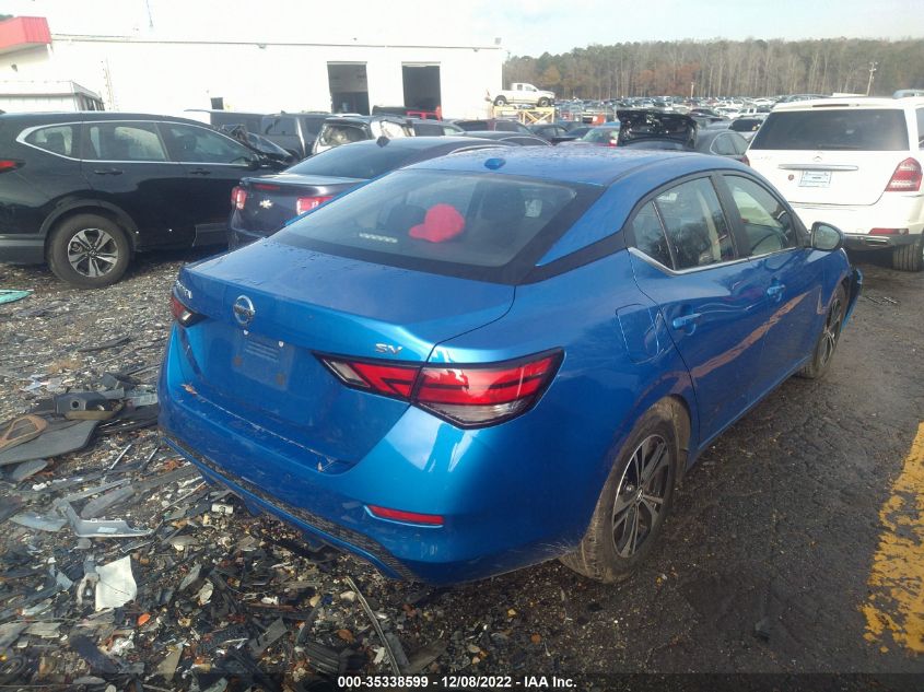 2021 NISSAN SENTRA SV VIN: 3N1AB8CV9MY314538