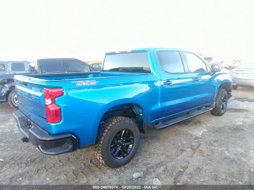 2022 CHEVROLET SILVERADO 1500 CUSTOM TRAIL BOSS VIN: 3GCPDCED0NG546641
