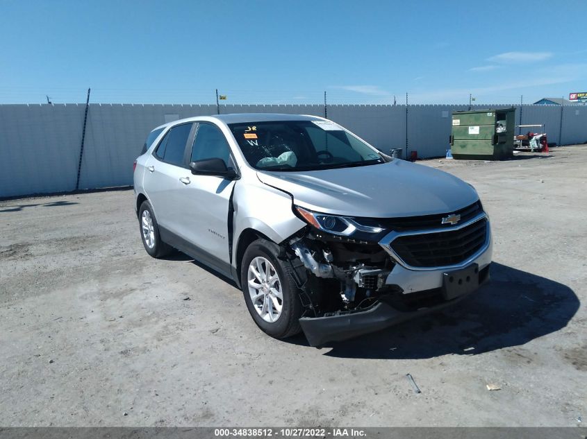 2021 CHEVROLET EQUINOX LS VIN: 3GNAXHEV1MS163359