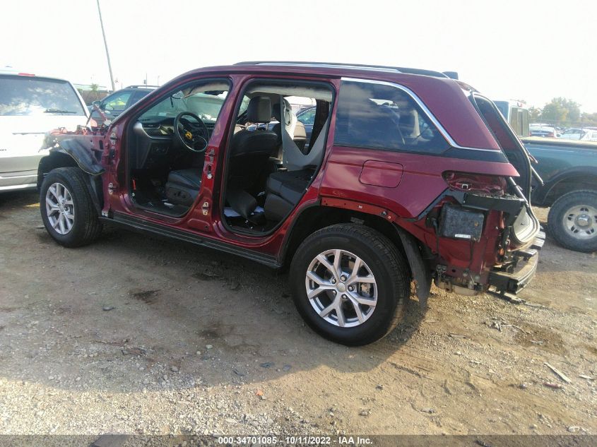 2022 JEEP GRAND CHEROKEE LIMITED VIN: 1C4RJHBG2N8540973