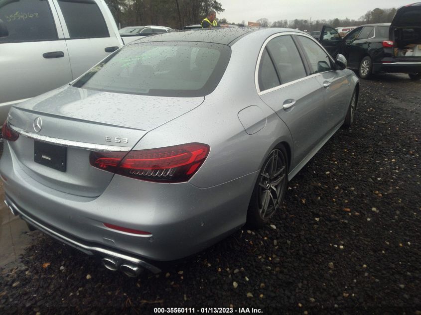 2021 MERCEDES-BENZ E-CLASS AMG E 53 VIN: W1KZF6BB5MA886037