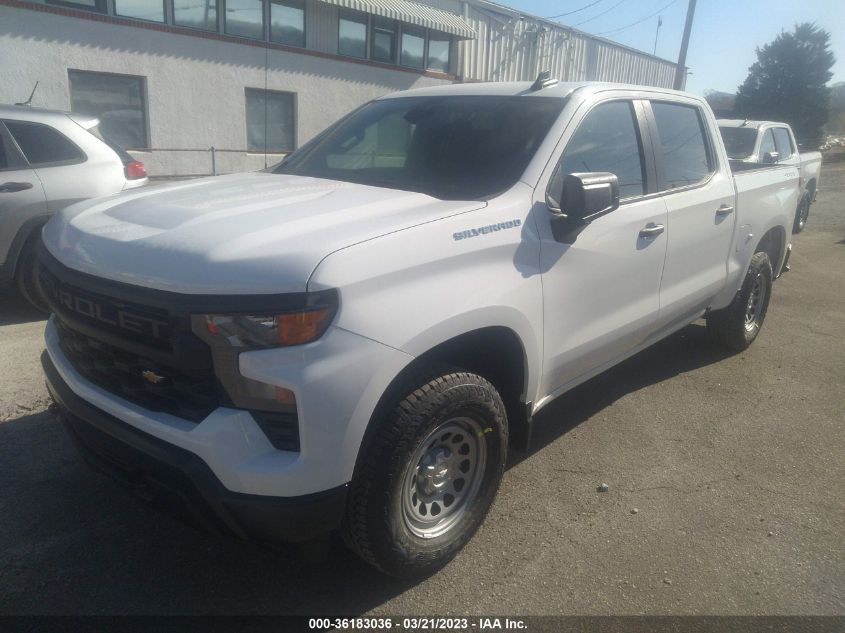 2023 CHEVROLET SILVERADO 1500 WORK TRUCK VIN: 1GCPDAEK7PZ230689