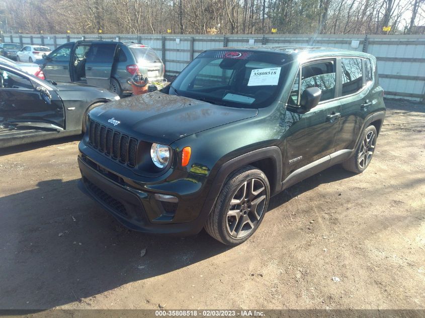 2021 JEEP RENEGADE JEEPSTER VIN: ZACNJCAB9MPM29753