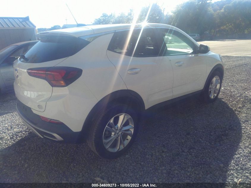 2021 BUICK ENCORE GX PREFERRED VIN: KL4MMBS21MB179704