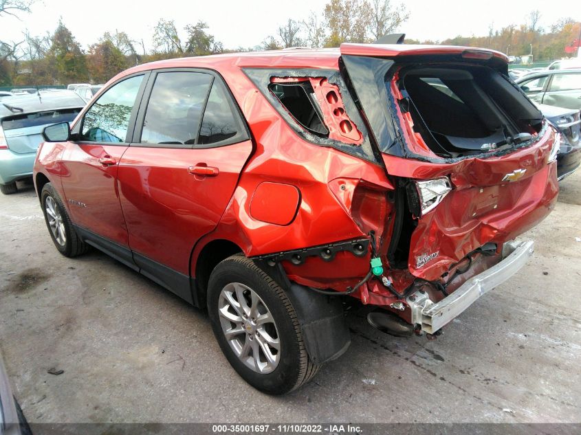 2020 CHEVROLET EQUINOX LS VIN: 2GNAXSEV2L6261374