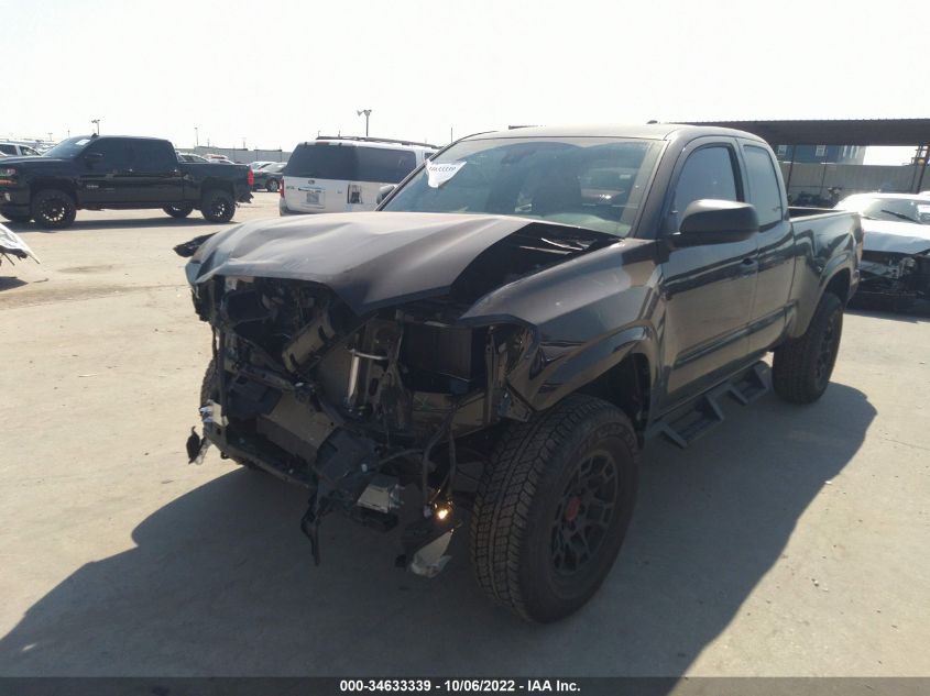 2022 TOYOTA TACOMA 2WD SR/SR5 VIN: 3TYRX5GN1NT048407