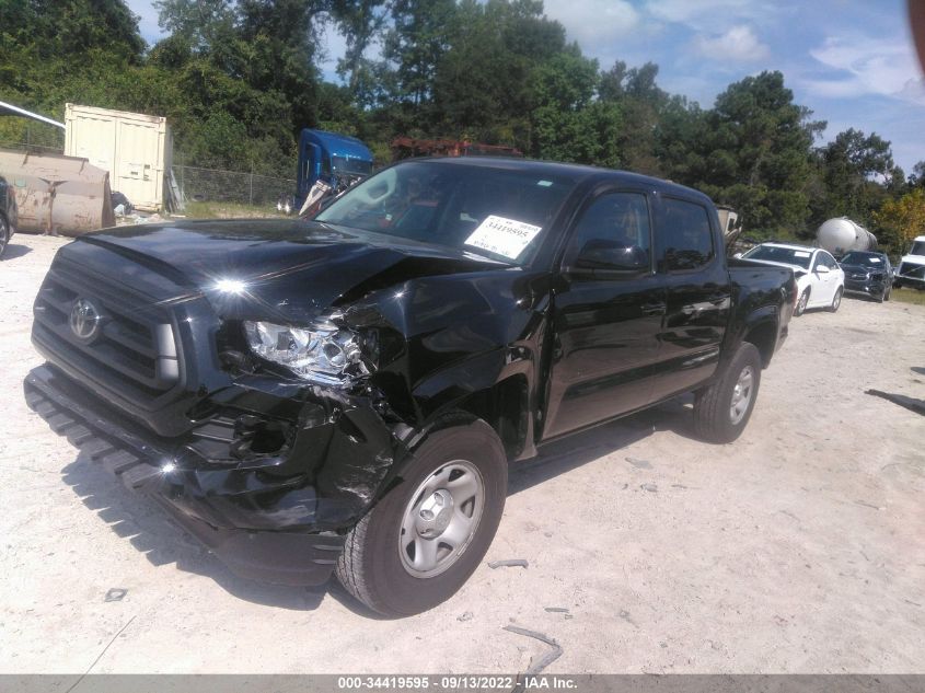 2022 TOYOTA TACOMA 2WD SR/SR5 VIN: 3TYAX5GN7NT036369