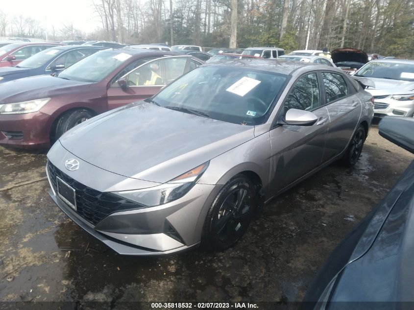 2022 HYUNDAI ELANTRA SEL VIN: KMHLM4AG5NU332970