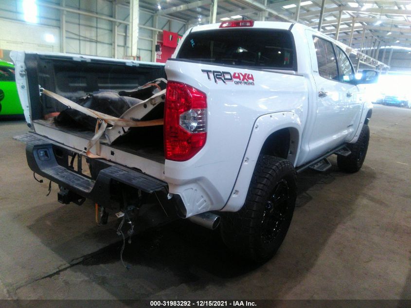 2020 TOYOTA TUNDRA 4WD LIMITED VIN: 5TFHY5F18LX926943