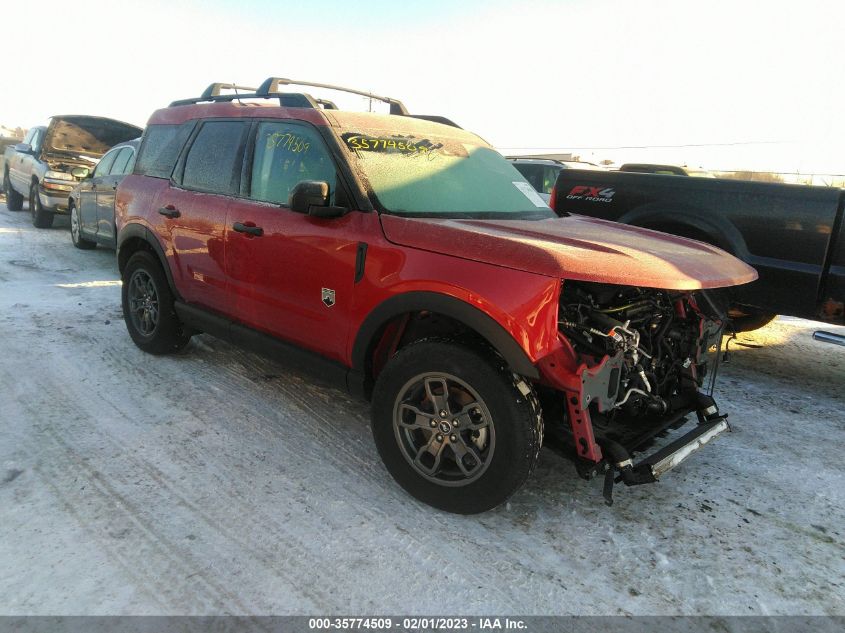 2021 FORD BRONCO SPORT BIG BEND VIN: 3FMCR9B66MRA49634