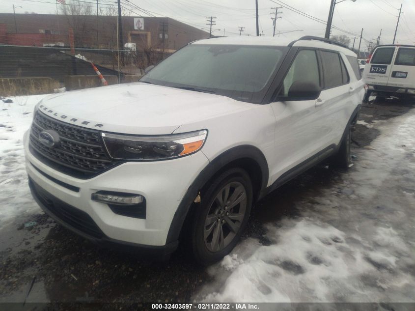 2021 FORD EXPLORER XLT VIN: 1FMSK8DH9MGA80733