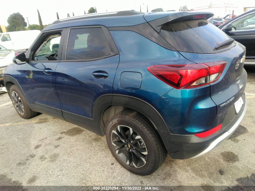 2021 CHEVROLET TRAILBLAZER LT VIN: KL79MPS20MB124344
