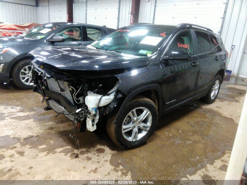 2022 GMC TERRAIN SLE VIN: 3GKALTEV5NL309673