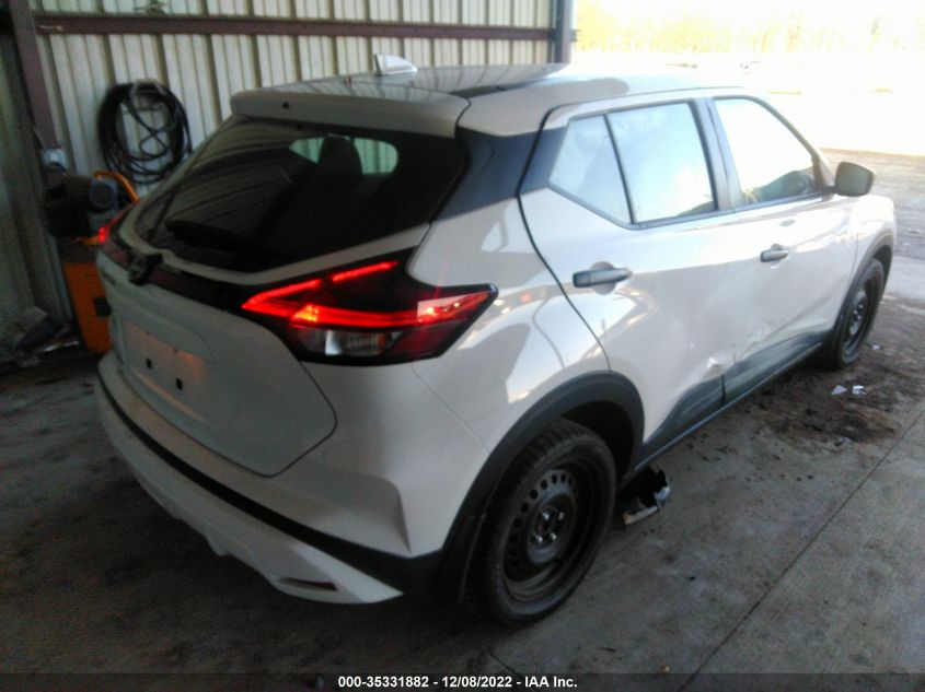 2022 NISSAN KICKS S VIN: 3N1CP5BV1NL511664