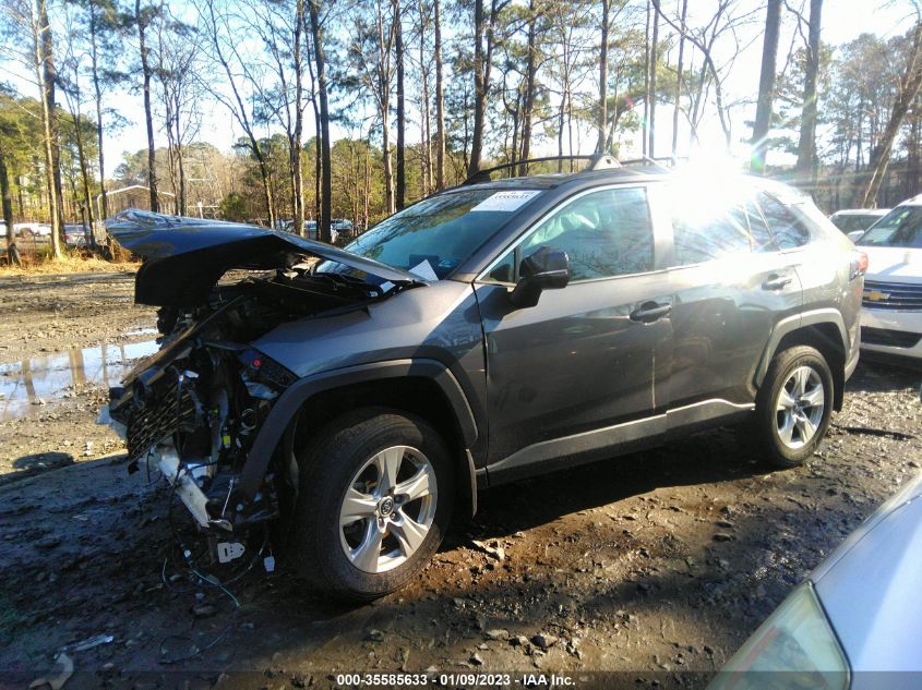 2020 TOYOTA RAV4 XLE VIN: 2T3P1RFV4LW111170