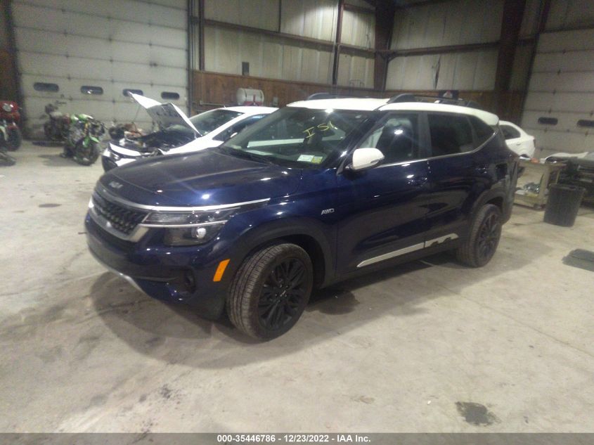 2022 KIA SELTOS NIGHTFALL VIN: KNDEUCA29N7252436