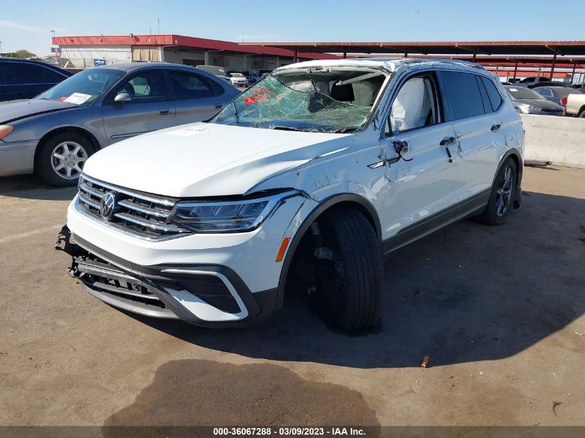 2022 VOLKSWAGEN TIGUAN SE VIN: 3VV3B7AX5NM032783