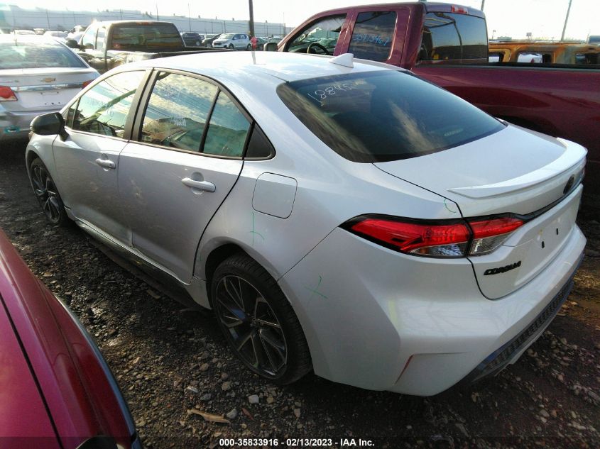 2022 TOYOTA COROLLA SE/SE NIGHTSHADE/APEX SE VIN: JTDS4MCE5N3509535