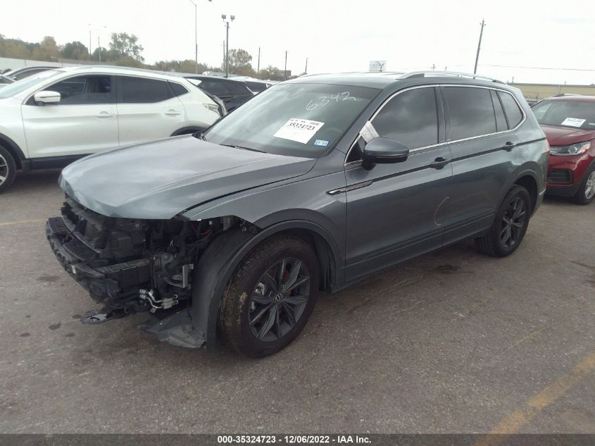 2022 VOLKSWAGEN TIGUAN SE VIN: 3VV3B7AX1NM046342