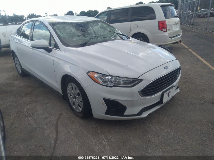 2020 FORD FUSION S VIN: 3FA6P0G70LR170040