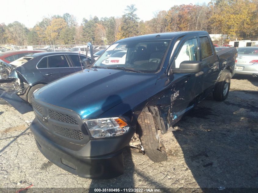 2021 RAM 1500 CLASSIC TRADESMAN VIN: 3C6RR6KG8MG576633