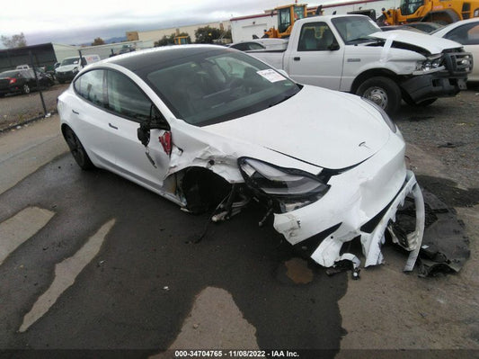 2022 TESLA MODEL 3 VIN: 5YJ3E1EA5NF121444