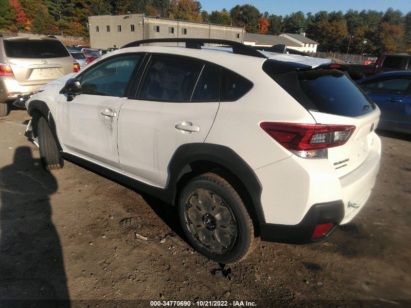 2022 SUBARU CROSSTREK SPORT VIN: JF2GTHRCXNH276617