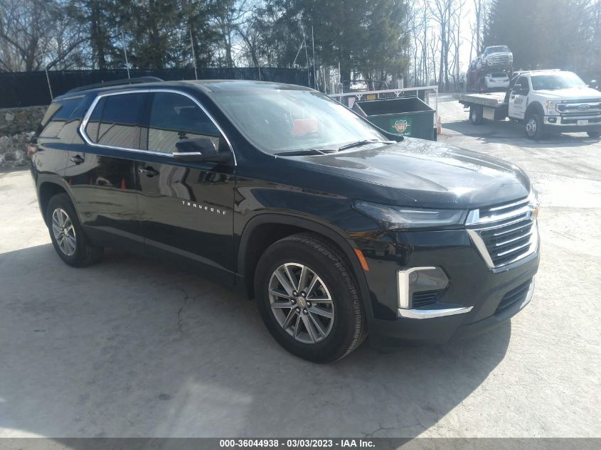 2022 CHEVROLET TRAVERSE LT LEATHER VIN: 1GNEVHKW7NJ115386