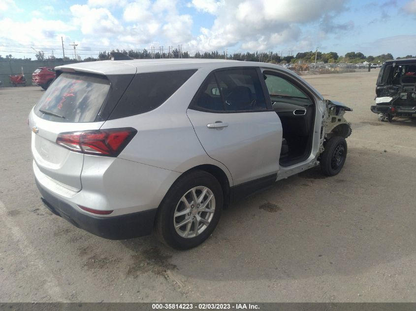 2022 CHEVROLET EQUINOX LS VIN: 3GNAXHEV0NS166335