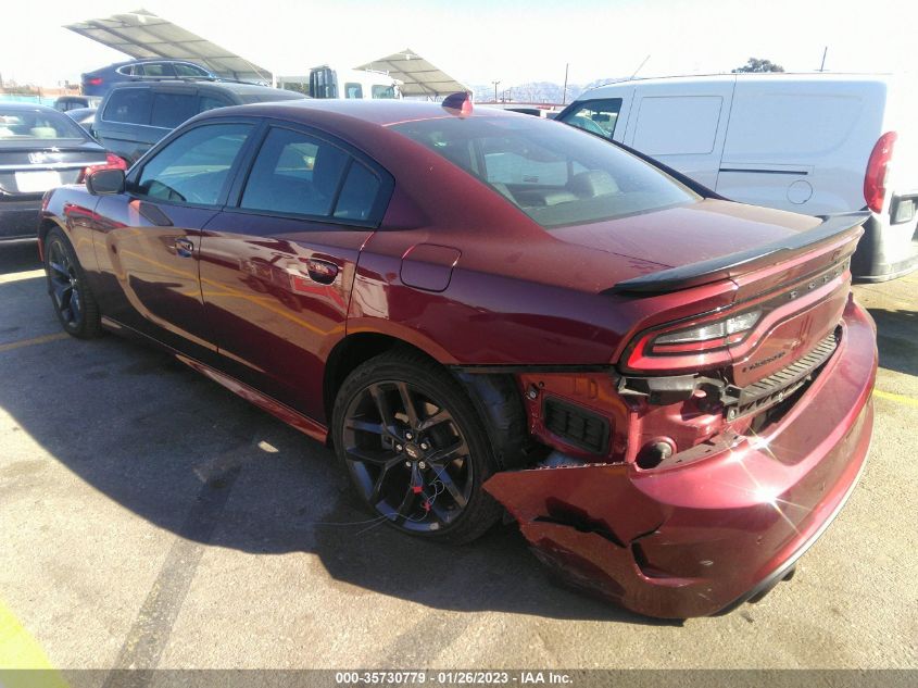 2021 DODGE CHARGER GT VIN: 2C3CDXHG6MH602239
