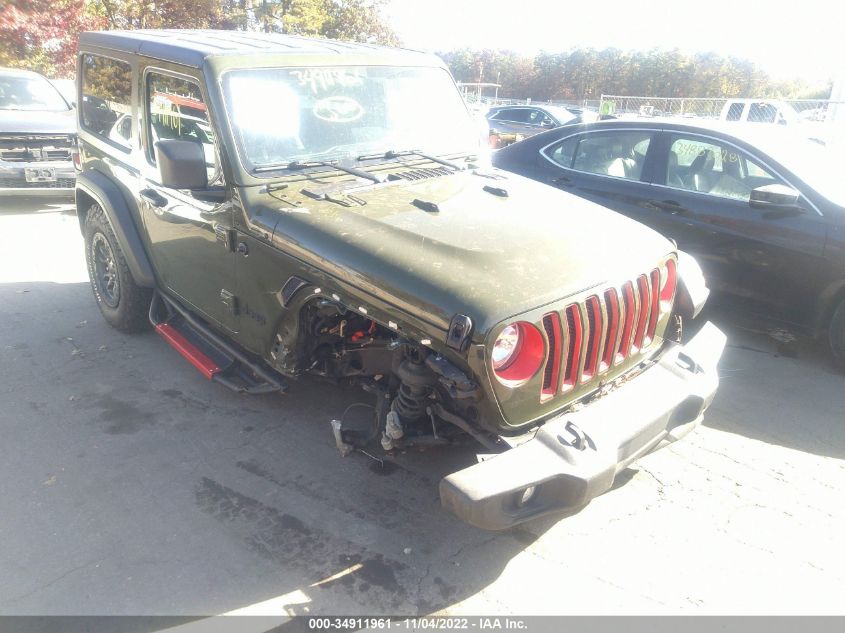 2021 JEEP WRANGLER SPORT S VIN: 1C4GJXAN5MW665428