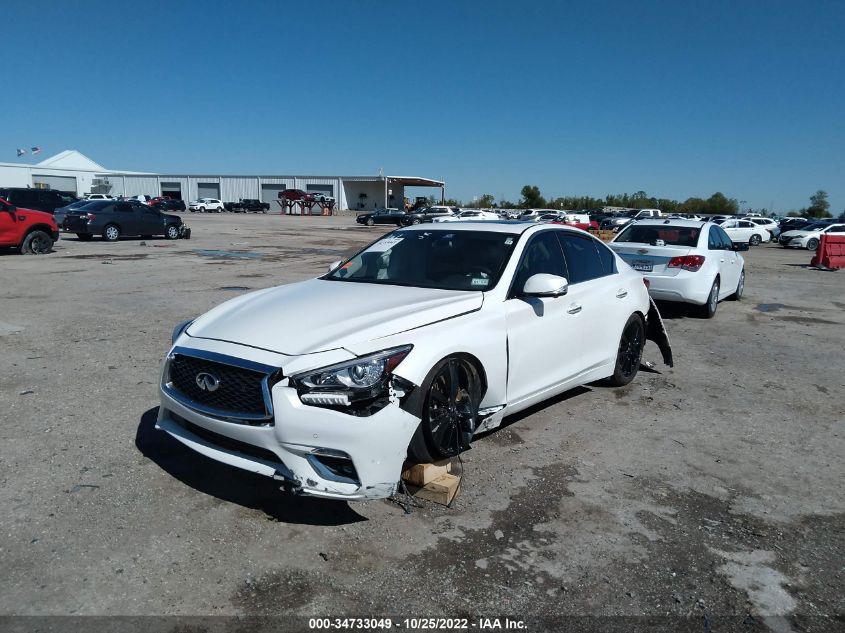 2021 INFINITI Q50 3.0T LUXE VIN: JN1EV7BP6MM706577