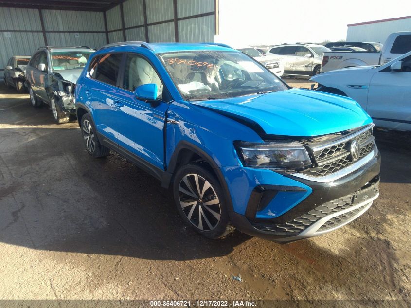 2022 VOLKSWAGEN TAOS SE VIN: 3VVRX7B29NM086831
