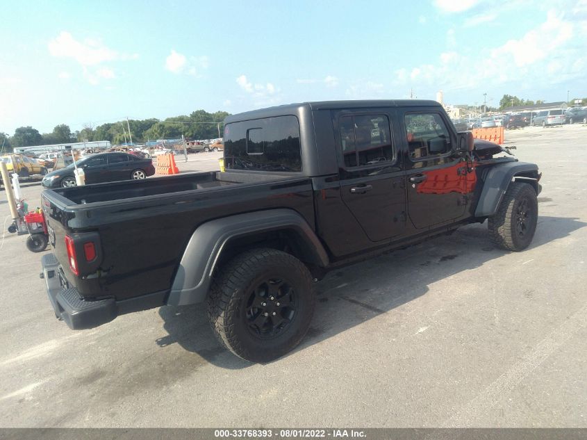 2020 JEEP GLADIATOR SPORT S VIN: 1C6JJTAG9LL129685