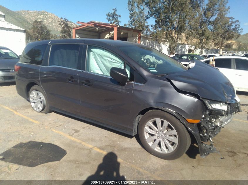 2022 HONDA ODYSSEY LX VIN: 5FNRL6H20NB010799