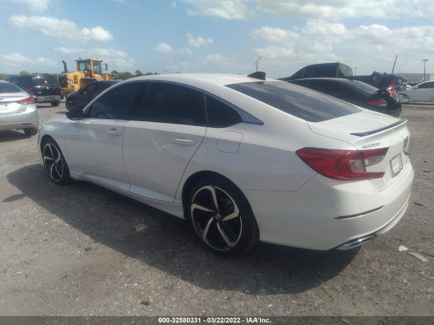 2021 HONDA ACCORD SEDAN SPORT VIN: 1HGCV2F37MA019903