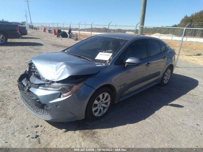 2021 TOYOTA COROLLA LE VIN: JTDEPMAE1MJ120831