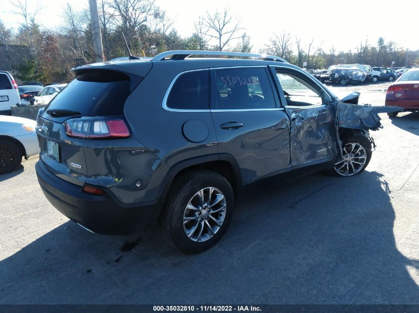 2021 JEEP CHEROKEE LATITUDE LUX VIN: 1C4PJMMX8MD193376