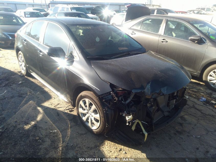 2022 TOYOTA COROLLA LE VIN: 5YFEPMAE3NP313723