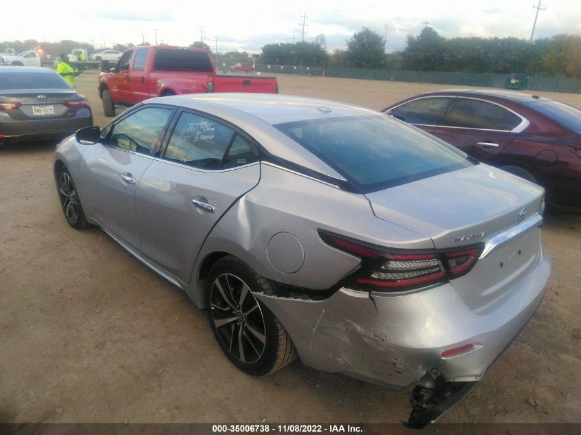 2022 NISSAN MAXIMA SV VIN: 1N4AA6CV0NC504040