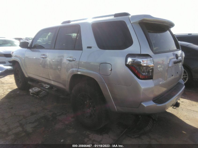 2022 TOYOTA 4RUNNER SR5 PREMIUM VIN: JTEFU5JR6N5272034