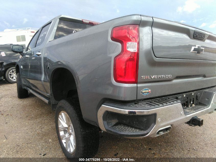 2022 CHEVROLET SILVERADO 1500 LTD LTZ VIN: 1GCUYGEL0NZ207447