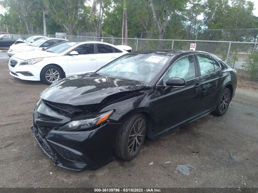 2022 TOYOTA CAMRY SE VIN: 4T1G11AK9NU631469