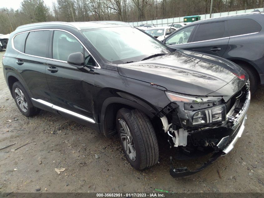 2022 HYUNDAI SANTA FE SEL VIN: 5NMS24AJ9NH409462