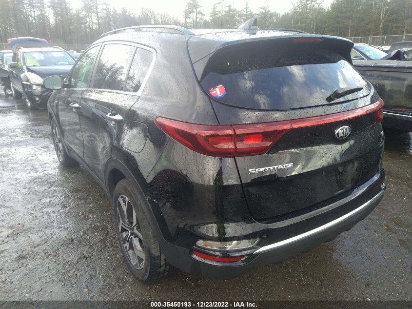 2020 KIA SPORTAGE EX VIN: KNDPNCAC5L7831659