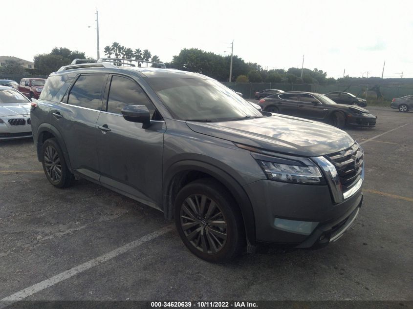2022 NISSAN PATHFINDER SL VIN: 5N1DR3CB6NC222856