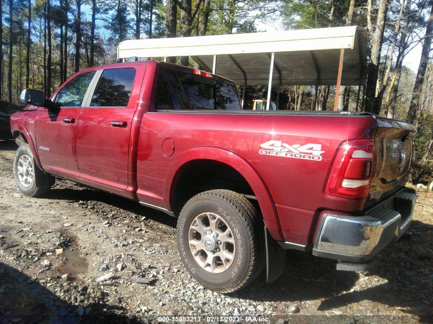 2022 RAM 2500 LARAMIE VIN: 3C6UR5FJ3NG190195