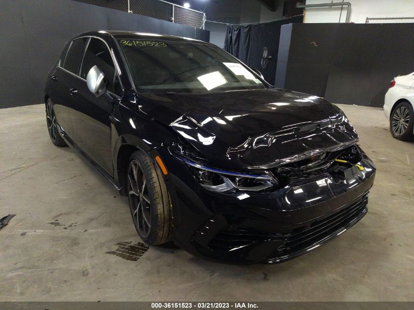 2022 VOLKSWAGEN GOLF R VIN: WVWEB7CD3NW168047